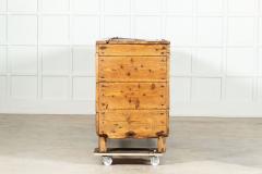 Monumental Georgian English Elm Pine Grain Counter - 3676164