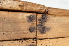 Monumental Georgian English Elm Pine Grain Counter - 3676167