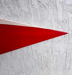 Monumental Graphic Hard Edge Elongated Diamond Painting Vintage Abstract - 4577729