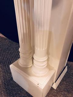 Monumental Hand Carved Neoclassical Fire Place Surrounds - 2980554