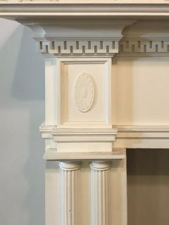 Monumental Hand Carved Neoclassical Fire Place Surrounds - 2980558