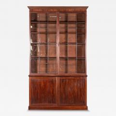 Monumental Irish Georgian Mahogany Glazed Bookcase - 3988877