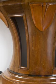 Monumental Italian Art Nouveau Demilune Console Table Sideboard - 2199094