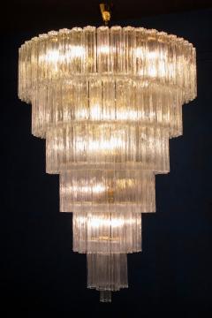 Monumental Italian Murano Glass Tronchi Chandelier - 2344267