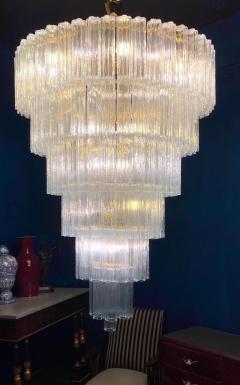 Monumental Italian Murano Glass Tronchi Chandelier - 2344270