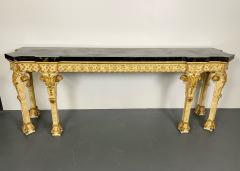 Monumental Marble Top Louis XV Style Console Sideboard Maison Jansen 19 Cent - 2887571
