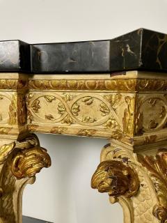 Monumental Marble Top Louis XV Style Console Sideboard Maison Jansen 19 Cent - 2887575
