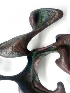 Monumental Mid century Brutalist Copper Wall Sculpture circa 1960s - 3918665