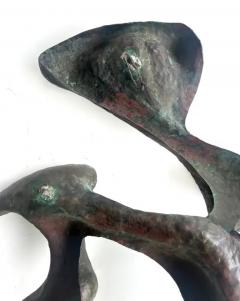 Monumental Mid century Brutalist Copper Wall Sculpture circa 1960s - 3918680