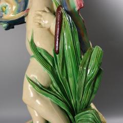 Monumental Minton Majolica Putti and Dolphin Fountain - 4101600