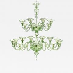 Monumental Modern Elegant Rigadin Murano Glass Chandelier - 4592740