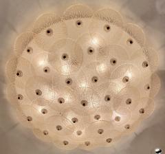 Monumental Murano Glass Disc Flush Mount - 4593236