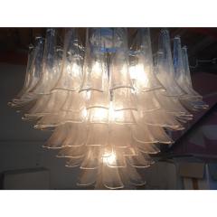 Monumental Murano Glass Selle Light Pink Italian Sputnik Chandelier - 4303383