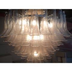 Monumental Murano Glass Selle Light Pink Italian Sputnik Chandelier - 4303398