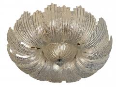 Monumental Murano Graniglia Leaf Flush Mount - 4610512