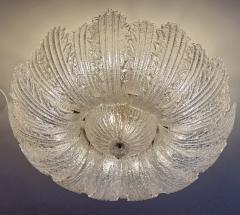 Monumental Murano Graniglia Leaf Flush Mount - 4610514