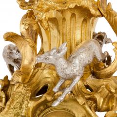 Monumental Napoleon III Silvered and Gilt Bronze Surtout de Table - 4613650
