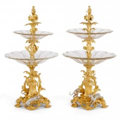 Monumental Napoleon III Silvered and Gilt Bronze Surtout de Table - 4613654