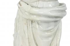 Monumental Neo Classic White Ceramic Four Seasons Statues - 4626054