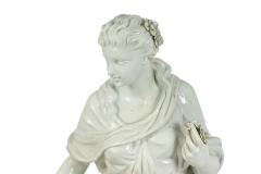 Monumental Neo Classic White Ceramic Four Seasons Statues - 4626057