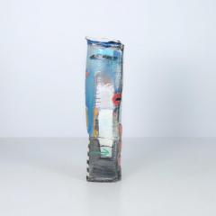 Monumental Neo Expressionist Hand Painted Vase Timothy Persons 1998 - 4550296