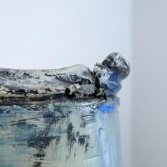 Monumental Neo Expressionist Hand Painted Vase Timothy Persons 1998 - 4550302