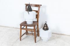 Monumental Pair of Opaline Pendant Lights - 2605111