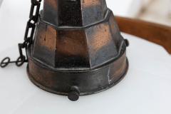 Monumental Pair of Opaline Pendant Lights - 2605121