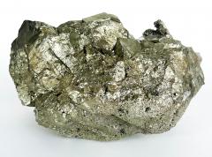 Monumental Peruvian Pyrite Cluster Weighing 92 lbs  - 4214864