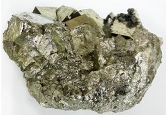 Monumental Peruvian Pyrite Cluster Weighing 92 lbs  - 4214872