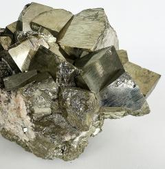 Monumental Peruvian Pyrite Cluster Weighing 92 lbs  - 4214896