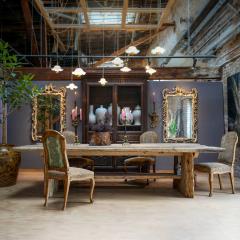Monumental Reclaimed Elm Dining Table - 4176072