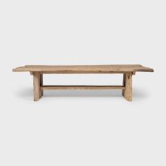 Monumental Reclaimed Elm Dining Table - 4176073