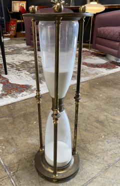 Monumental Scale Italian Walnut Hour Glass 1900 - 1815425