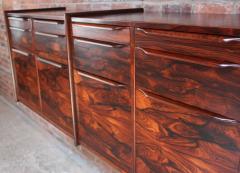 Monumental Scandinavian Modern Rosewood Floating Credenza - 374335