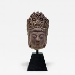 Monumental Stone Guanyin Head - 4173466