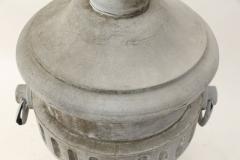 Monumental Urn Shape Zinc Finial - 4125347
