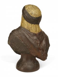 Moorish Bronze Man Bust - 3191387