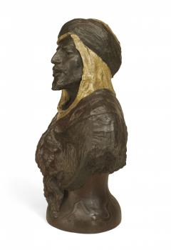 Moorish Bronze Man Bust - 3191388