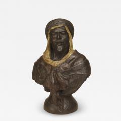 Moorish Bronze Man Bust - 3201123