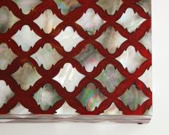 Moorish Influenced Abalone Shell Decorative Box - 970505