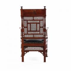 Moorish Inlaid Arm Chair - 1404002