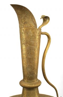 Moorish Style Brass Ewer - 4407714