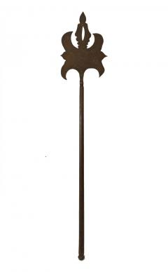 Moorish Style Double Sided Iron Halberd - 4522208