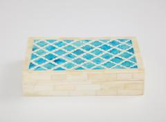 Moorish Turquoise Natural Bone Box - 2715911