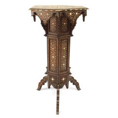 Moorish Walnut and Pedestal - 4682978
