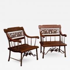 Morgan Colt Pair of Squirrel Motif Chairs - 2775119