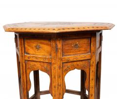 Moroccan Brass Inlaid Low Table - 4524537