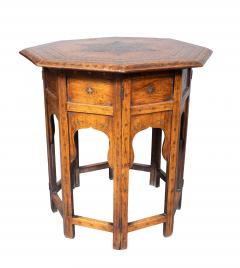 Moroccan Brass Inlaid Low Table - 4524580