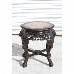 Moroccan inlaid hexagon table - 3516050